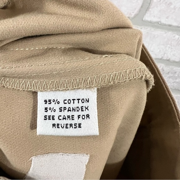 St. John Sport High Rise Khaki Trousers Size 10 - Picture 9 of 10